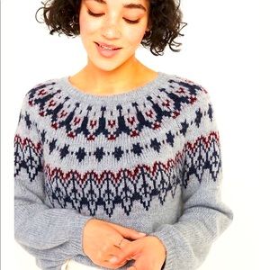 Fair isle sweater